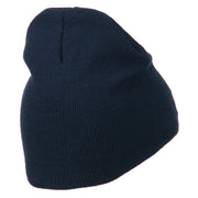 Police Embroidered Short Beanie