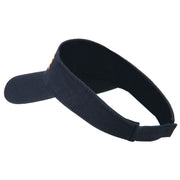 Police Embroidered Superior Garment Washed Visor