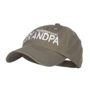 I'm a Professional Grandpa Embroidered Low Cap