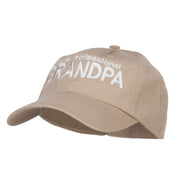 I'm a Professional Grandpa Embroidered Low Cap