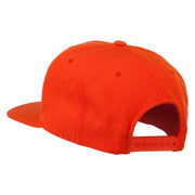 Halloween Pumpkin Face Embroidered Snapback Cap