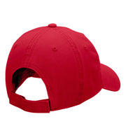 Football Play Embroidered Deluxe Garment Washed Cotton Twill Cap