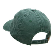 Pop is Tops Embroidered Washed Pigment Dyed Cap