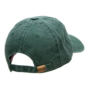 Pop is Tops Embroidered Washed Pigment Dyed Cap