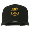 Police Badge Embroidered Mesh Cap