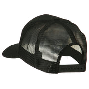 Police Badge Embroidered Mesh Cap