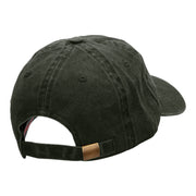 Pop is Tops Embroidered Washed Pigment Dyed Cap