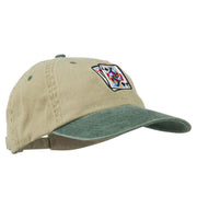 Gaming Pinochle Embroidered Washed Cap