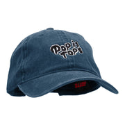 Pop is Tops Embroidered Washed Pigment Dyed Cap