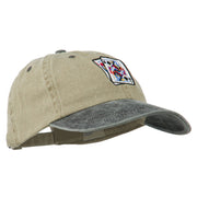 Gaming Pinochle Embroidered Washed Cap