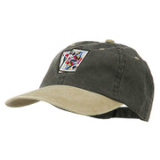 Gaming Pinochle Embroidered Washed Cap