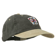 Gaming Pinochle Embroidered Washed Cap