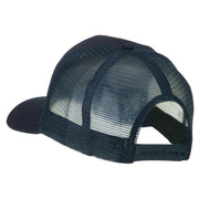 Police Badge Embroidered Mesh Cap