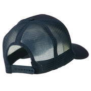 Police Badge Embroidered Mesh Cap