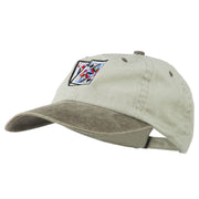 Gaming Pinochle Embroidered Washed Cap