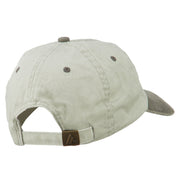 Gaming Pinochle Embroidered Washed Cap