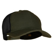 Premium High Profile Mesh Trucker Cap