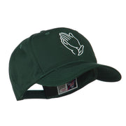 Praying Hands Embroidered Cap