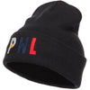 Philippines Embroidered Long Beanie