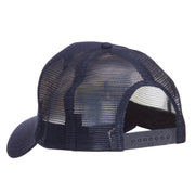 Police Embroidered Mesh Cap