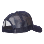 Police Embroidered Mesh Cap