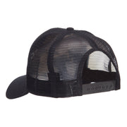 Police Embroidered Mesh Cap