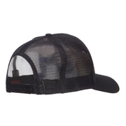 Police Embroidered Mesh Cap