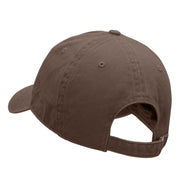 Paw Heart Logo Embroidered Cotton Twill Washed Cap