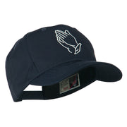 Praying Hands Embroidered Cap