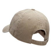 Paw Heart Logo Embroidered Cotton Twill Washed Cap