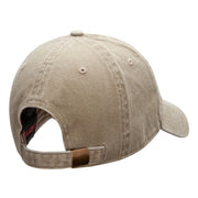 Paw Heart Logo Embroidered Cotton Twill Washed Cap