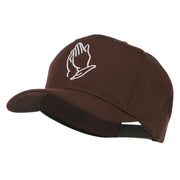 Praying Hands Embroidered Cap