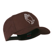 Praying Hands Embroidered Cap