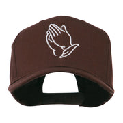 Praying Hands Embroidered Cap