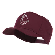 Praying Hands Embroidered Cap