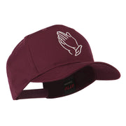 Praying Hands Embroidered Cap