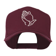 Praying Hands Embroidered Cap