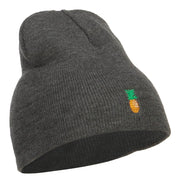 Mini Pineapple Embroidered Short Beanie