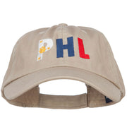 Philippines PHL Flag Embroidered Low Profile Cap