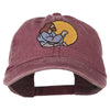 Jesus Praying Embroidered Washed Cap