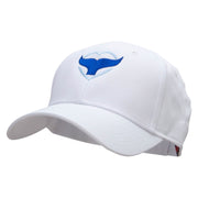 Whale Heart Embroidered Low Profile Cap