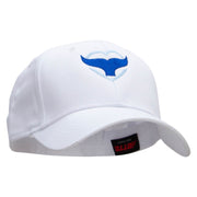 Whale Heart Embroidered Low Profile Cap