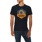 Arches national Park Graphic Design Deluxe Jersey T-Shirt