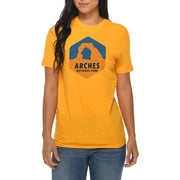 Arches national Park Graphic Design Deluxe Jersey T-Shirt