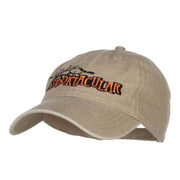 Spooktacular Embroidery Washed Cap