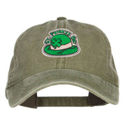 St Patrick's Day Hat Patched Washed Cap