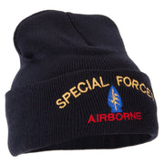 Airborne Special Force Embroidered Long Beanie