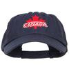 Canada with Maple Leaf Embroidered Low Cap