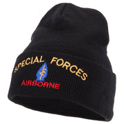 Airborne Special Force Embroidered Long Beanie