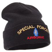 Airborne Special Force Embroidered Long Beanie